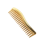 Grzebień do Układania Włosów - Szeroki Złoty Grzebień do Stylizacji Loków 