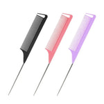 Grzebień fryzjerski do tapirowania – Karbonowy grzebień ze szpikulcem 